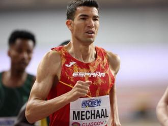 Mechaal ja va doblar (1.500 i 3.000 m) en el mundial en pista coberta de Glasgow