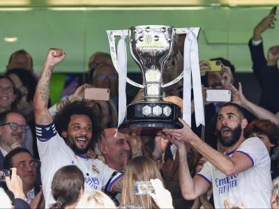 Marcelo i Karim Benzema aixequen LaLiga 2022, l’última del Madrid