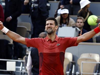 Djokovic celebra la victòria