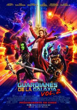 Cartell de la pel·lícula: Guardianes de la galaxia 2